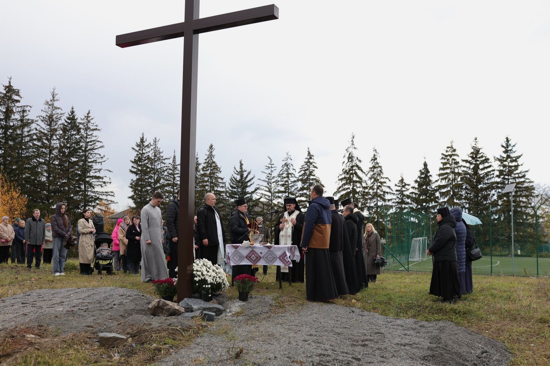 На Кіровоградщині освятили місце під будівництво нового храму УГКЦ На Кіровоградщині освятили місце під будівництво нового храму УГКЦ