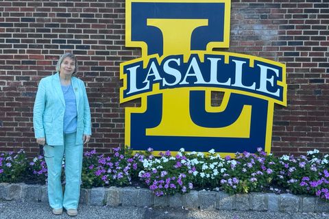 Prof. Larysa Didkovska Lectures on Psychological Trauma and Resilience in Times of War at La Salle University