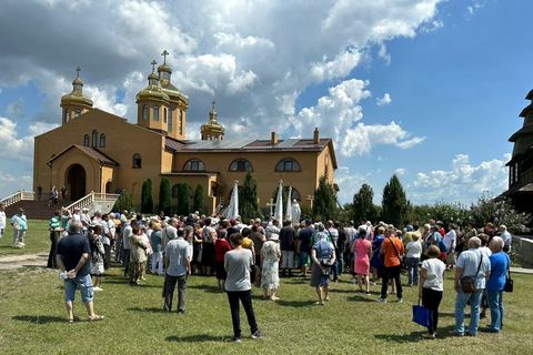 «Незламний Херсон»: у монастирі отців василіан відсвяткували празник Святого Володимира