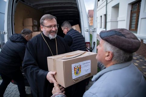 Блаженніший Святослав здійснив душпастирський візит до прифронтового Чернігова