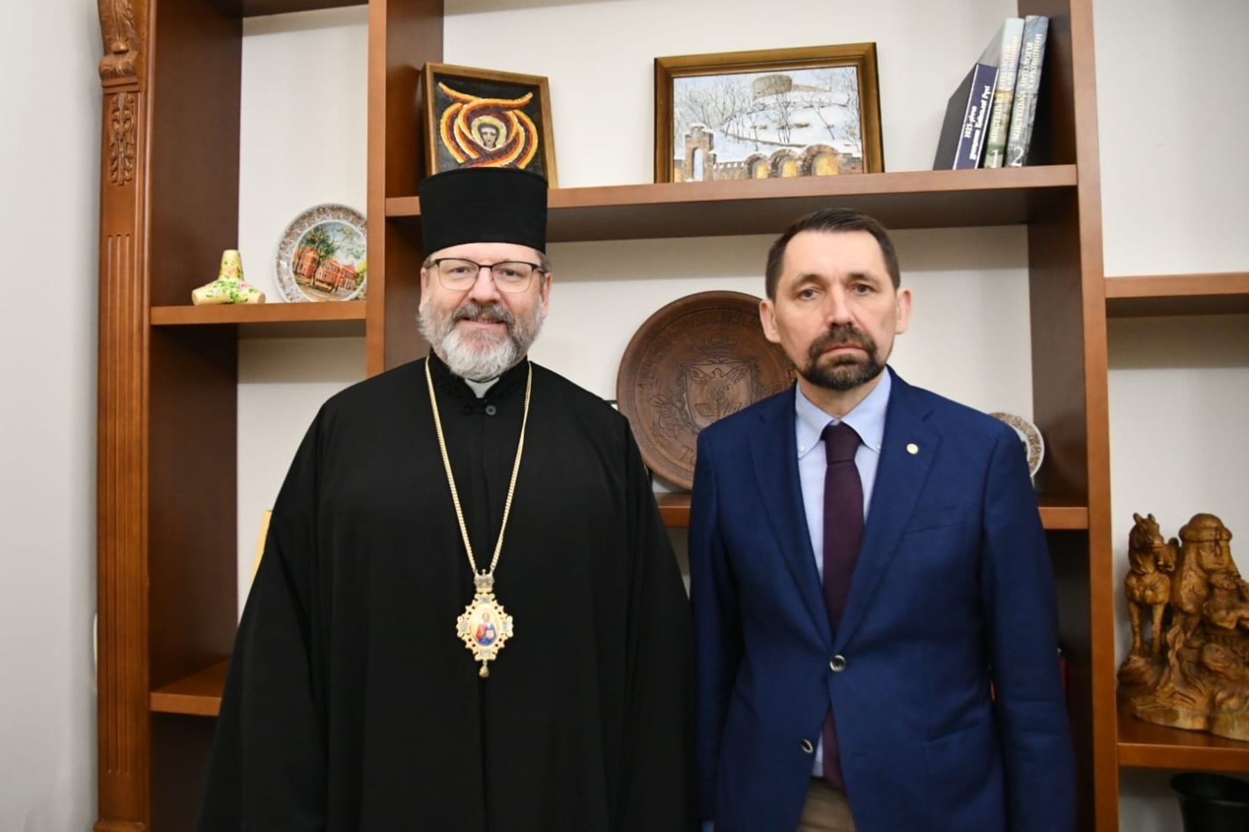 Глава УГКЦ зустрівся з Міністром культури та стратегічних комунікацій України