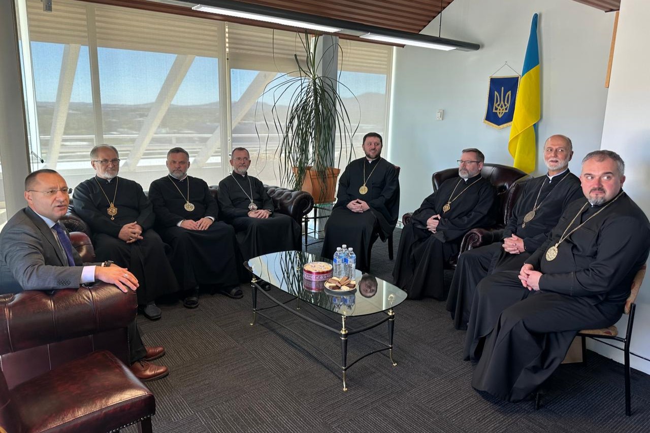 Владики Постійного Синоду УГКЦ зустрілися з Послом України в Австралії Владики Постійного Синоду УГКЦ зустрілися з Послом України в Австралії