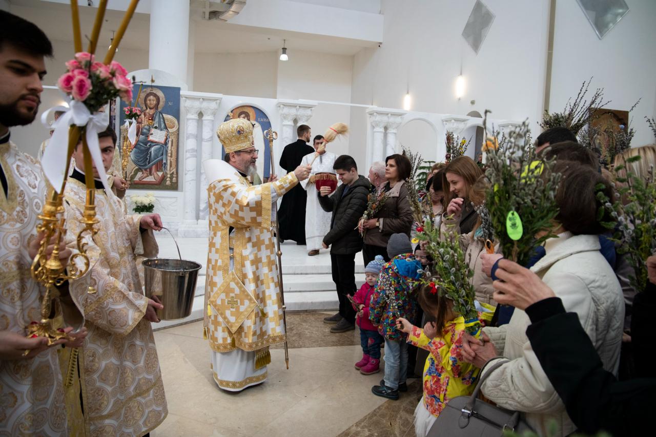 &laquo;Немає іншого Спасителя, як&nbsp;тільки Ісус Христос. У&nbsp;ньому&nbsp;&mdash; твоє життя і&nbsp;Воскресіння&raquo;,&nbsp;&mdash; Глава УГКЦ у&nbsp;Вербну неділю