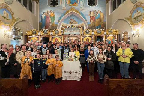 У Манчестері під час передріздвяних реколекцій молилися до святого Йосафата за перемогу України