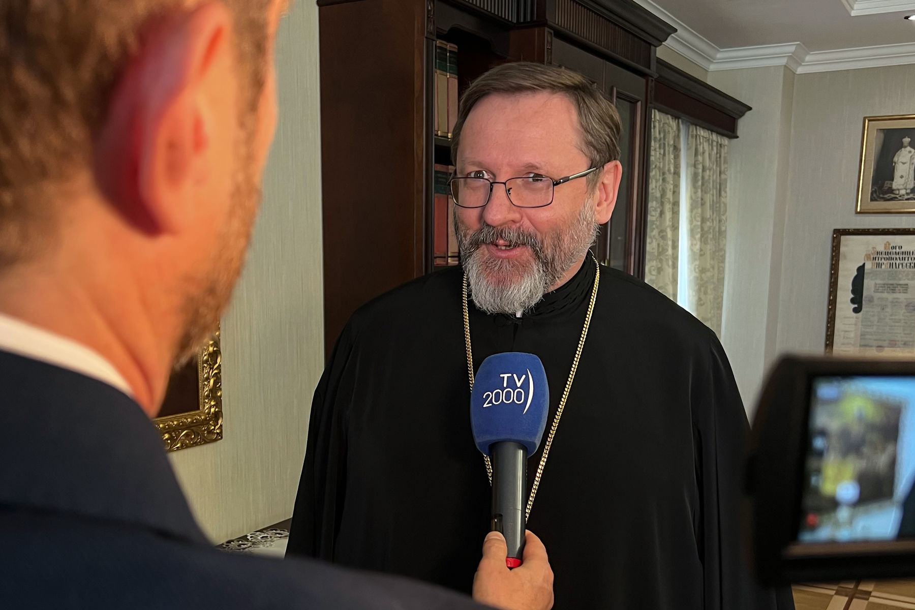 “A just peace is not a utopia”: His Beatitude Sviatoslav in an interview with the Italian channel TV2000
