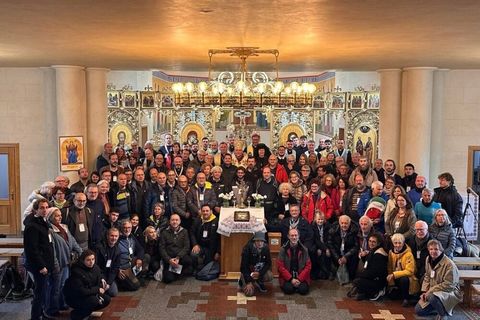 Італійські паломники відвідали катедральний собор у Харкові