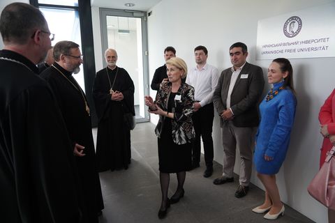 Постійний Синод УГКЦ відвідав Український вільний університет