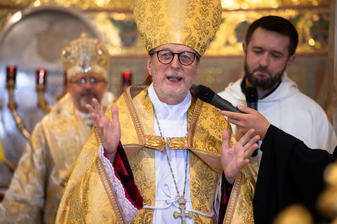 «Господи, зупини руку агресора!» — архиєпископ Клаудіо Ґуджеротті на відкритті Синоду УГКЦ у Римі