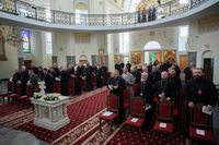 На початок Синоду владики помолилися до&nbsp;Святого Духа та&nbsp;склали синодальну присягу