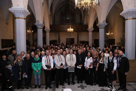 Українська духовна музика прозвучала на різдвяному концерті в Естонії