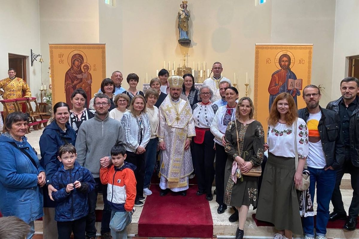 Владика Ігор Ранця очолив щорічну прощу українців Нідерландів до санктуарію Божої Матері