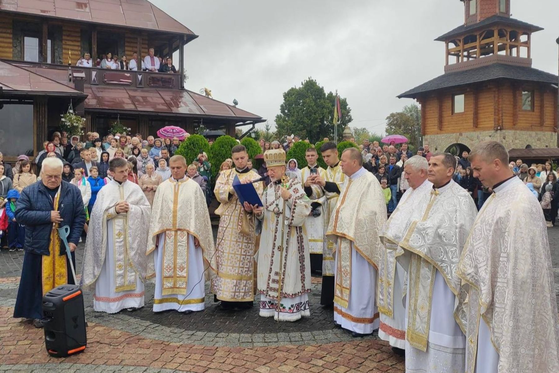 У Шептицькому освятили пам’ятник митрополитові Андрею Шептицькому