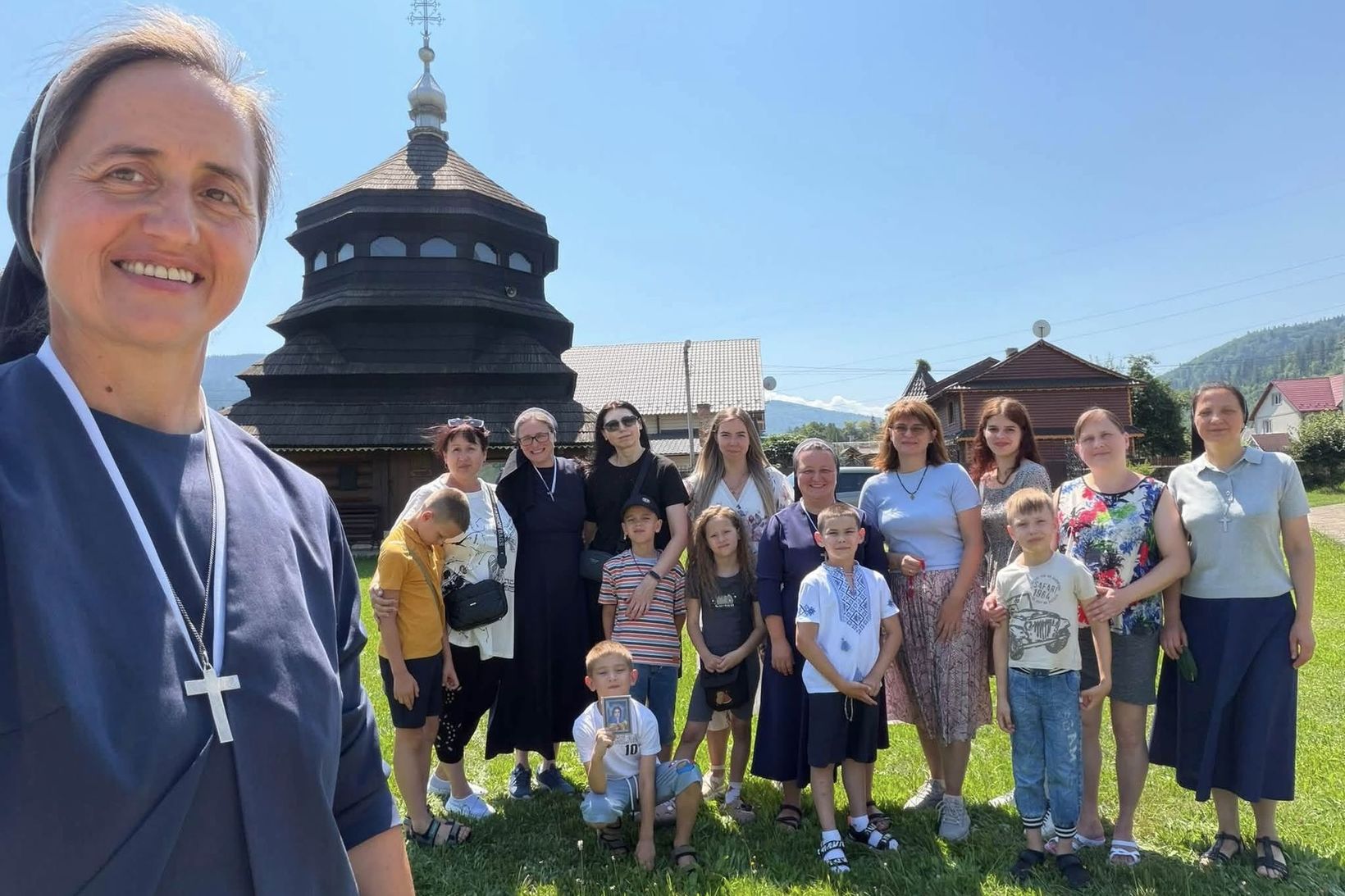Блаженніший Святослав відвідав відновлений монастир Сестер Служебниць у&nbsp;Микуличині