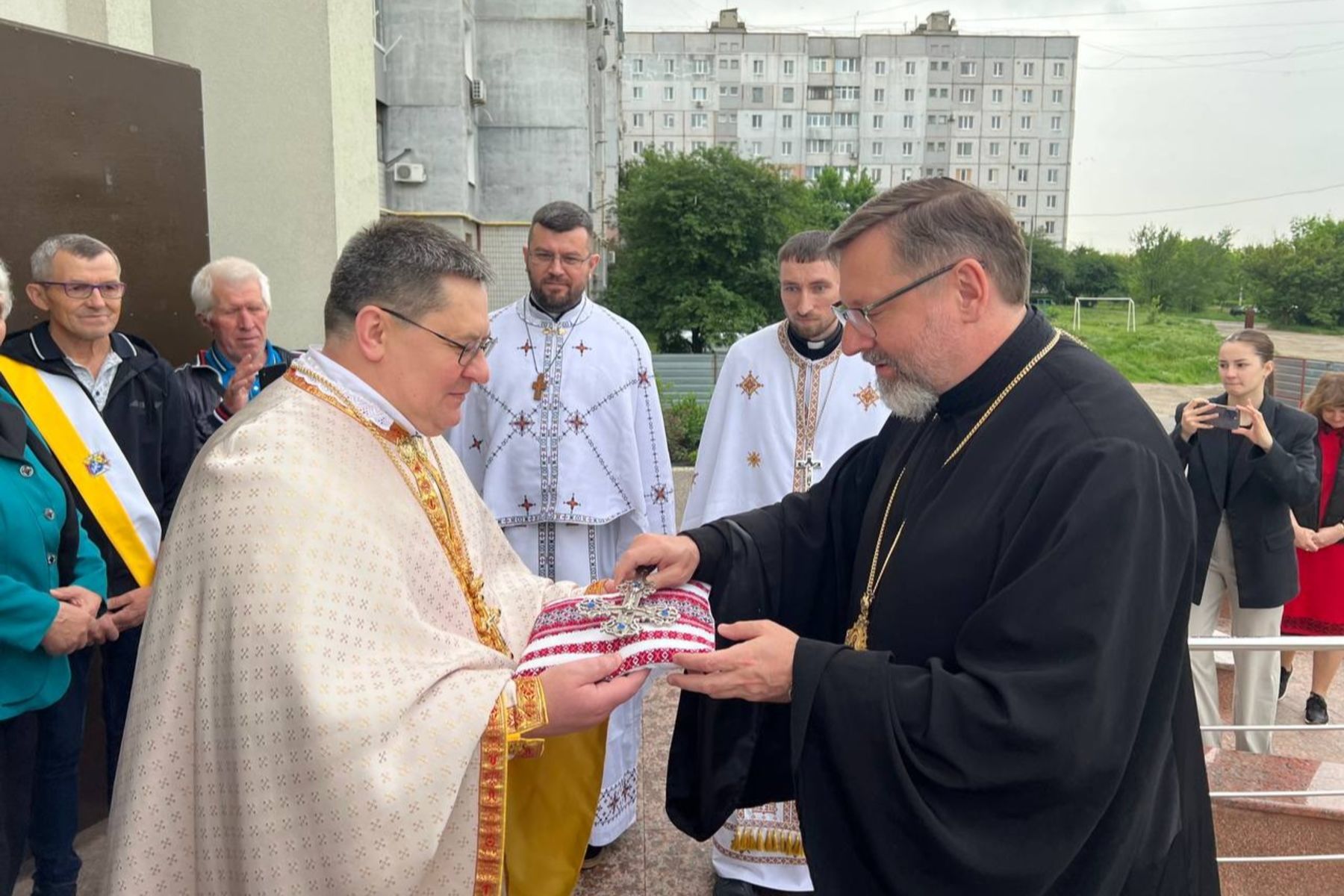 Глава УГКЦ у Кропивницькому: «Господь Бог, прославляючи сьогодні в Україні українське військо, перетворює наші болі на славу»