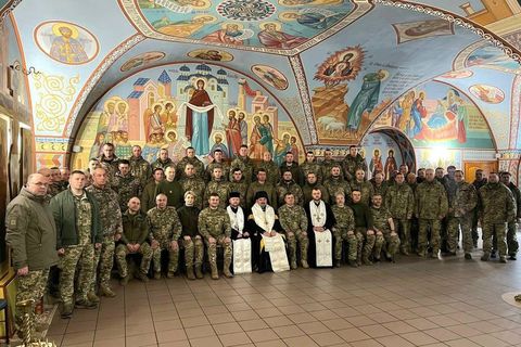 Єпископи УГКЦ відвідали військових і медиків у госпіталі ЗСУ 