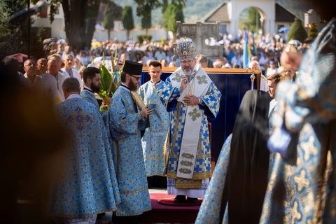 Глава УГКЦ на Успіння: «Серце Матері Божої б’ється серед нас — і смерть, гріх, війна та зброя не мають над ним влади»