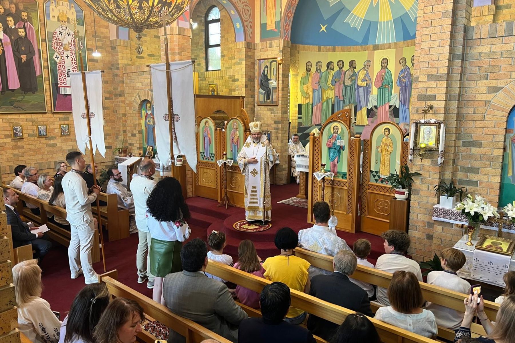 Homily of His Beatitude Sviatoslav on the Feast of the Immaculate Conception of the Blessed Virgin Mary by Saint Anne in Canberra