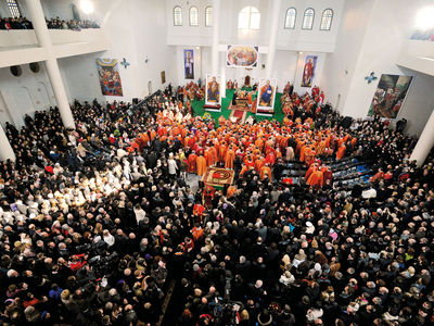 Liturgy on the Occasion of the Enthronement of His Beatitude Sviatoslav. March 27, 2011