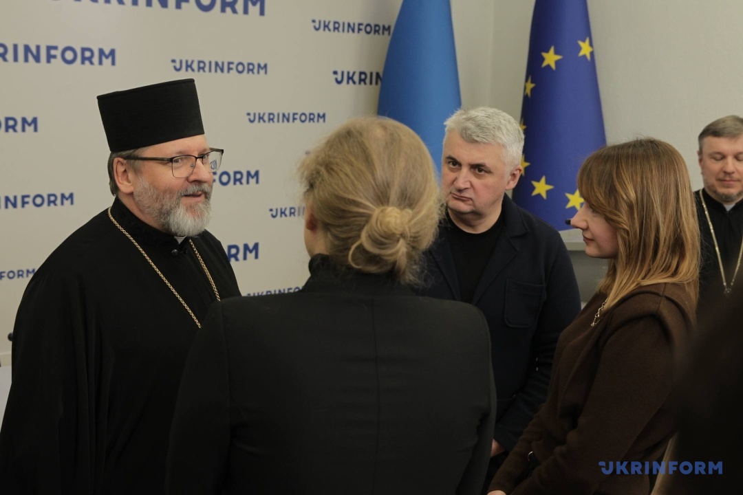 &laquo;Я&nbsp;не&nbsp;вірю, що&nbsp;може бути правда, яка зашкодить&raquo;,&nbsp;&mdash; Глава УГКЦ на&nbsp;зустрічі з&nbsp;журналістами &laquo;Укрінформу&raquo;