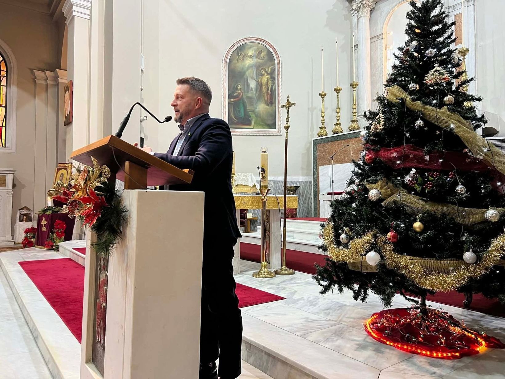 Українці у&nbsp;Салоніках молитовно відсвяткували Різдво