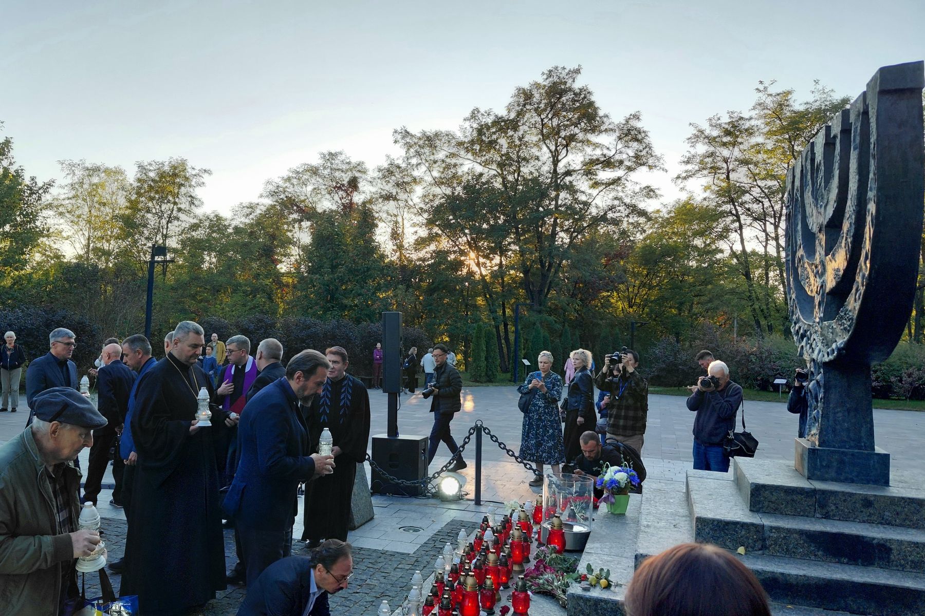 У Києві вшанували пам’ять жертв Бабиного Яру в 85-ті роковини масових розстрілів