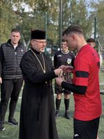 Священники УГКЦ змагалися за кубок у ювілейному турнірі з мініфутболу в Дрогобичі