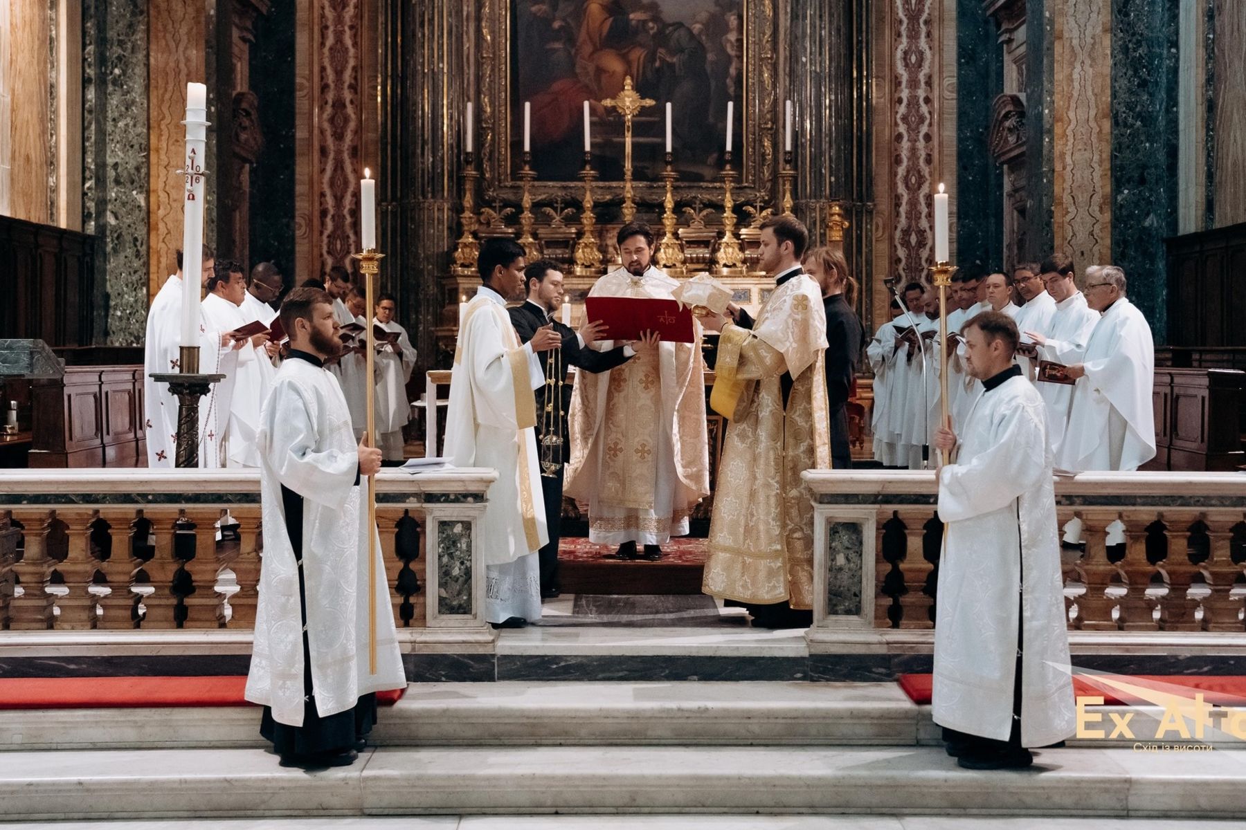 Українські студенти в&nbsp;Римі організували візантійську Літургію та&nbsp;благодійний збір для прифронтових регіонів