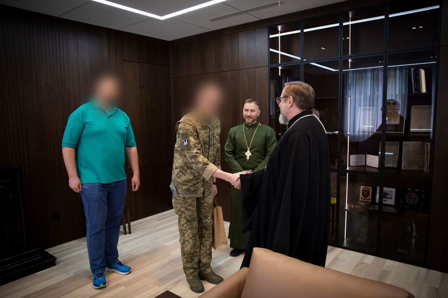 «Ідея спротиву — це дуже глибока, дуже християнська ідея»: Глава УГКЦ зустрівся із представниками командування Сил спеціальних операцій ЗСУ