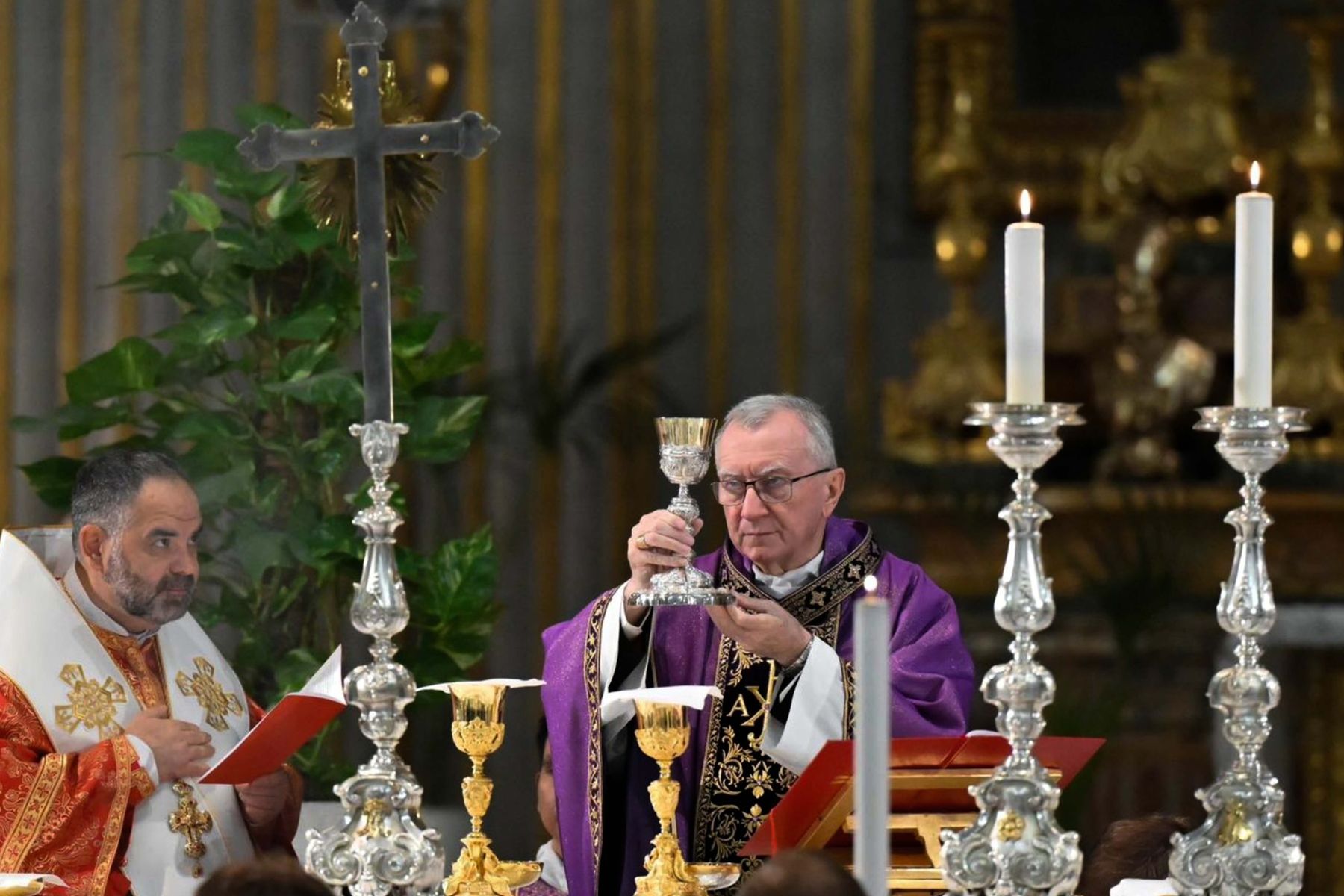 Державний секретар Святого Престолу очолив у Римі молитву за жертв Голодомору в Україні