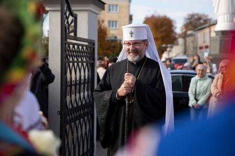 «Ми святкуємо не людський ювілей чи успіхи, а присутність Грядущого між нами», — Блаженніший Святослав у Стрию