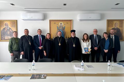 “Religious peace is the cornerstone of Ukraine’s security,” Head of the UGCC at a meeting with the ecumenical delegation of the CEC