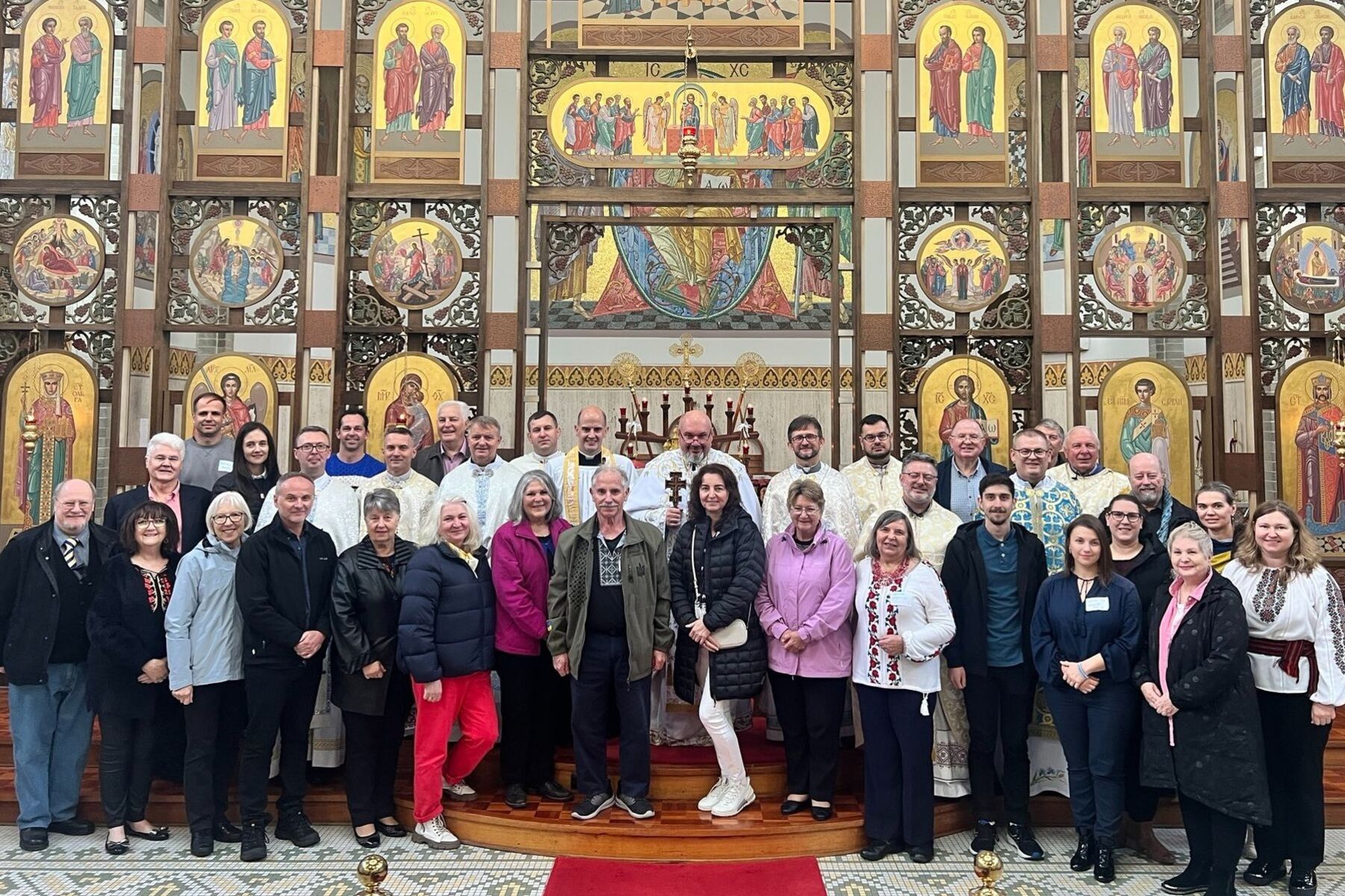 A conference of parish councils of the Melbourne Eparchy was held in Melbourne