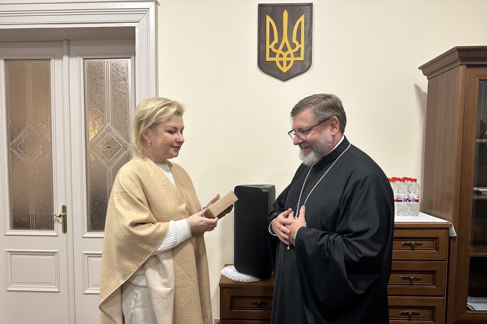 Глава УГКЦ відвідав посольство України в&nbsp;Латвії