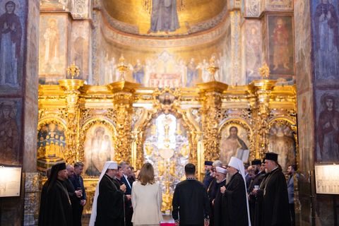 Глава УГКЦ у Святій Софії: «Боже, допоможи нам вдержати і розвинути цей дар свободи і незалежності»