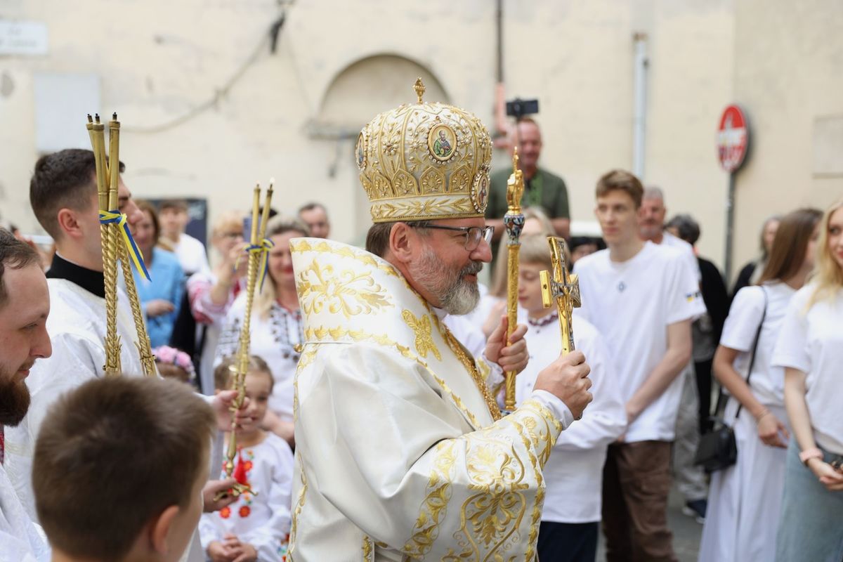 «Oggi, per l’Ucraina, la donna è un mistero della speranza» — il Capo e Padre della Chiesa greco-cattolica ucraina a Firenze