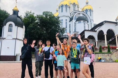 «Вільні діти» з Херсонщини побували в духовно-реабілітаційному таборі на Тернопіллі