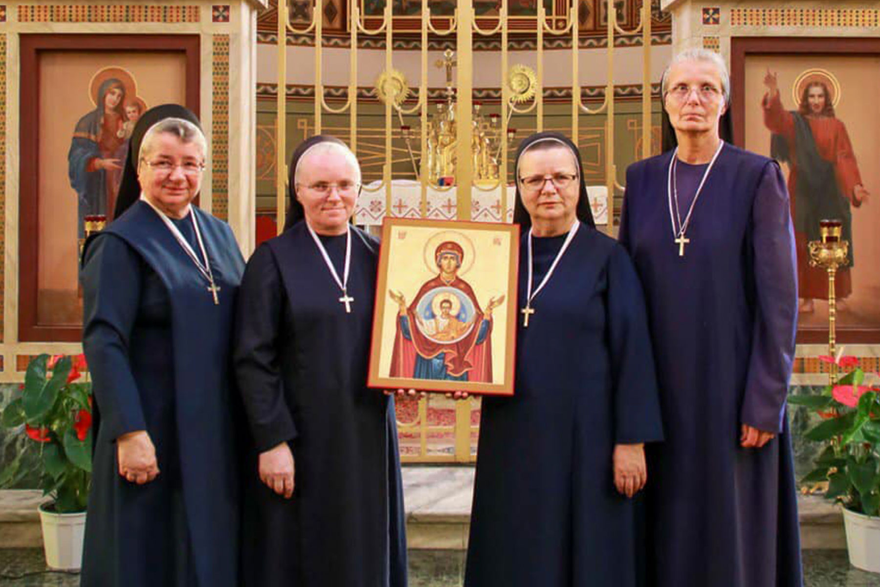 The Sisters Servants re-elected Sr. Sophia Lebedovych as superior general