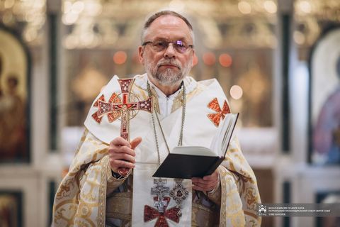 «Молімося за світичів УГКЦ, що в час переслідування залишалися вірними», — владика Гліб Лончина в соборі Святої Софії