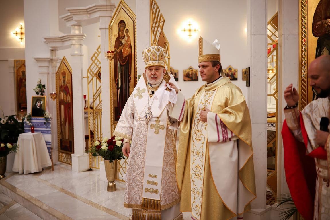 У монастирі святого Василія Великого в Києві встановили мощі святої Фаустини