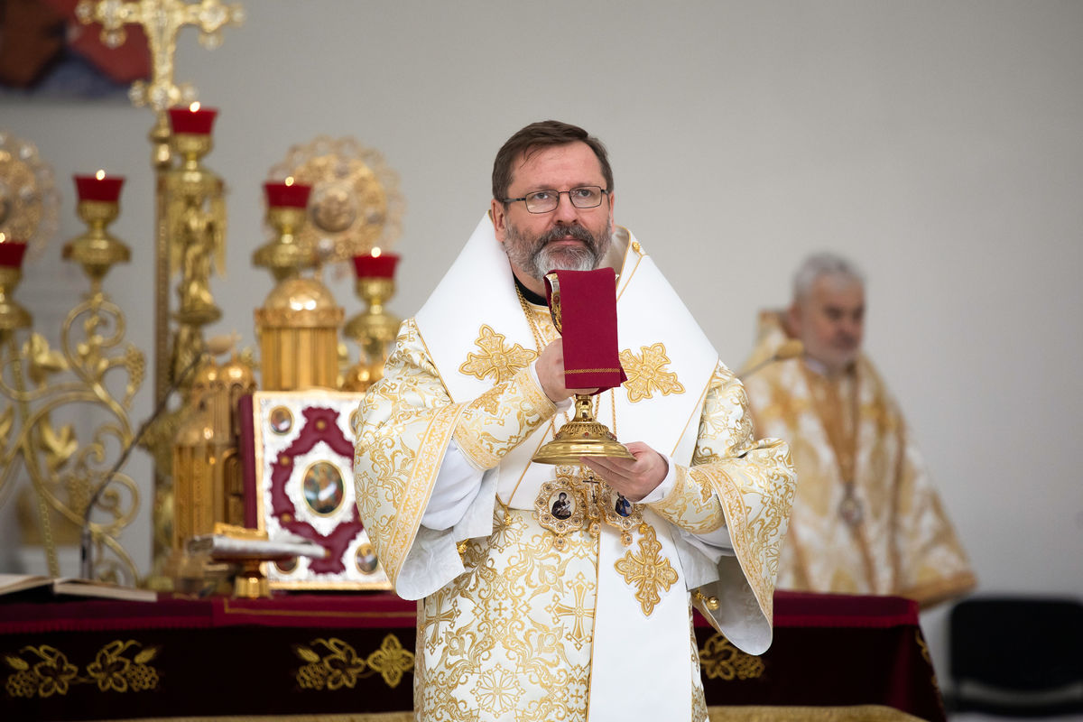 «Христос сам хоче стати поживою для стражденного українського народу», — Глава УГКЦ у свято Пресвятої Євхаристії