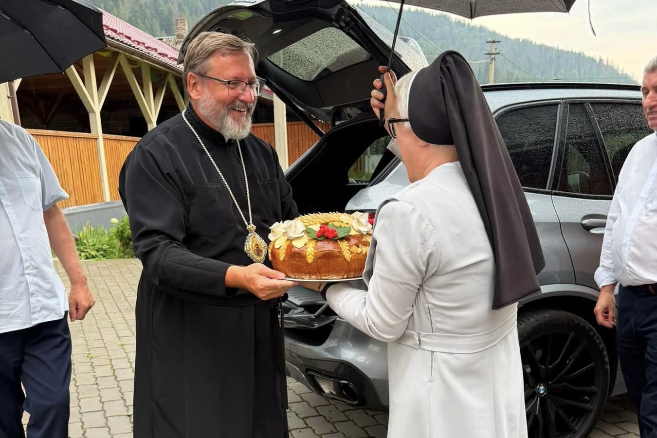 Блаженніший Святослав відвідав відновлений монастир Сестер Служебниць у&nbsp;Микуличині