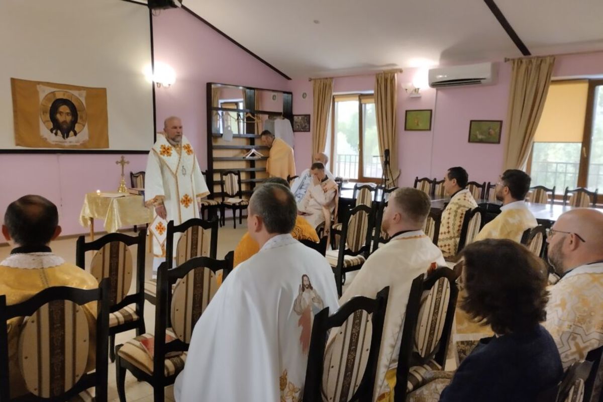 На Полтавщині пройшли реколекції для священників Харківського екзархату та їхніх родин