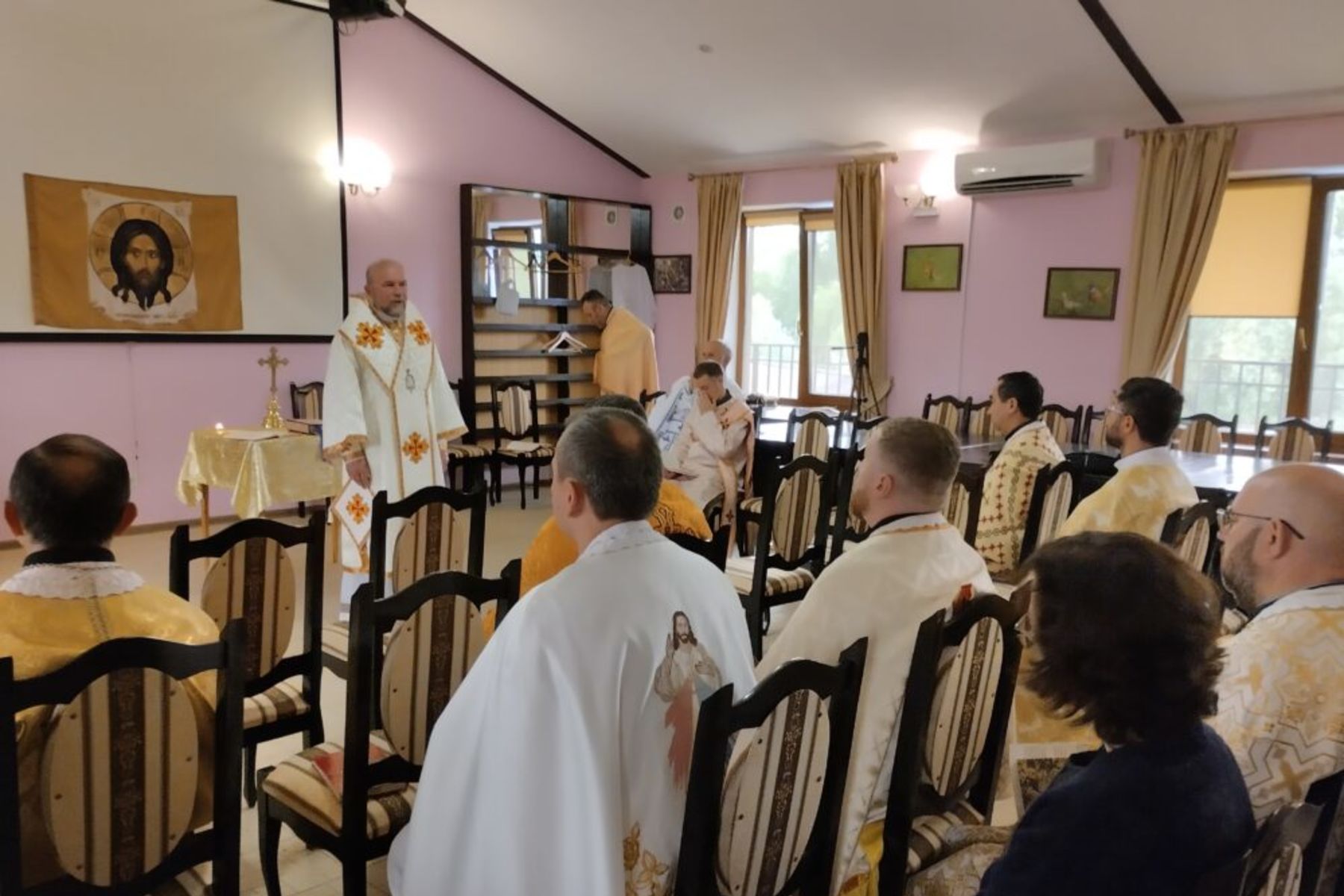 На Полтавщині пройшли реколекції для священників Харківського екзархату та їхніх родин