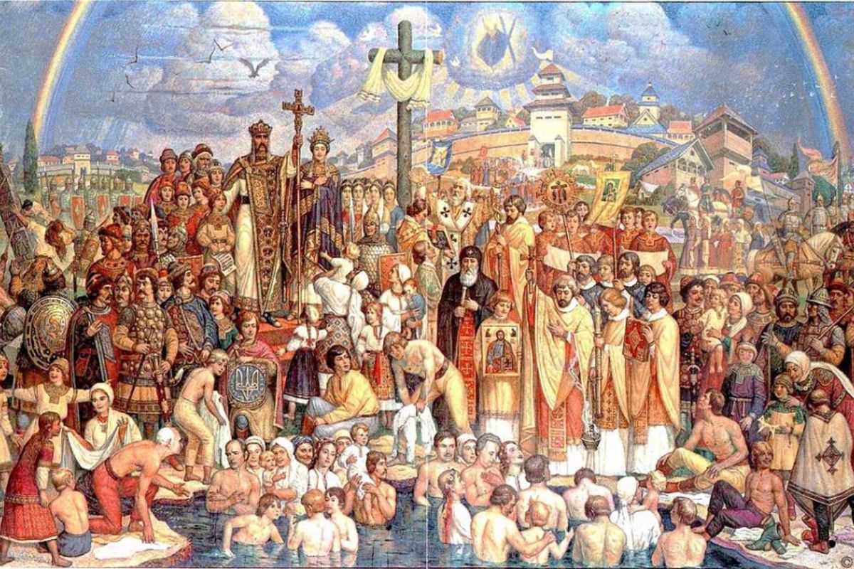 988 Г. – крещение князем Владимиром Руси