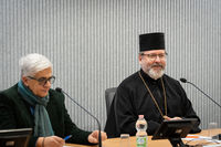 Блаженніший Святослав зустрівся із журналістами Дикастерії у справах комунікацій у Ватикані Блаженніший Святослав зустрівся із журналістами Дикастерії у справах комунікацій у Ватикані