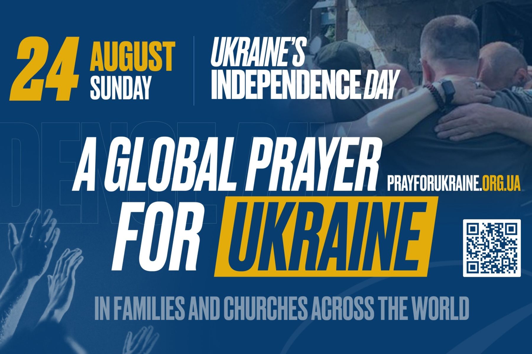 A Global Prayer for Ukraine on August 24, 2025