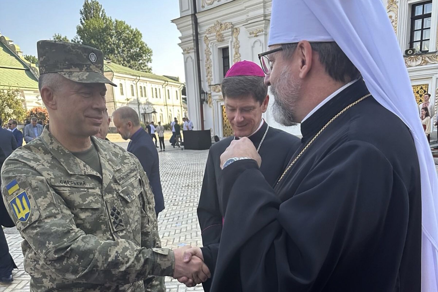 Головнокомандувач Збройних сил України привітав Главу УГКЦ із Днем Незалежності