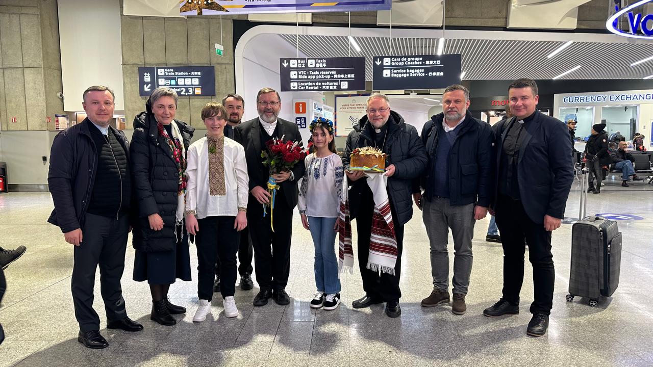 Глава УГКЦ розпочав душпастирський візит до Парижа Глава УГКЦ розпочав душпастирський візит до Парижа