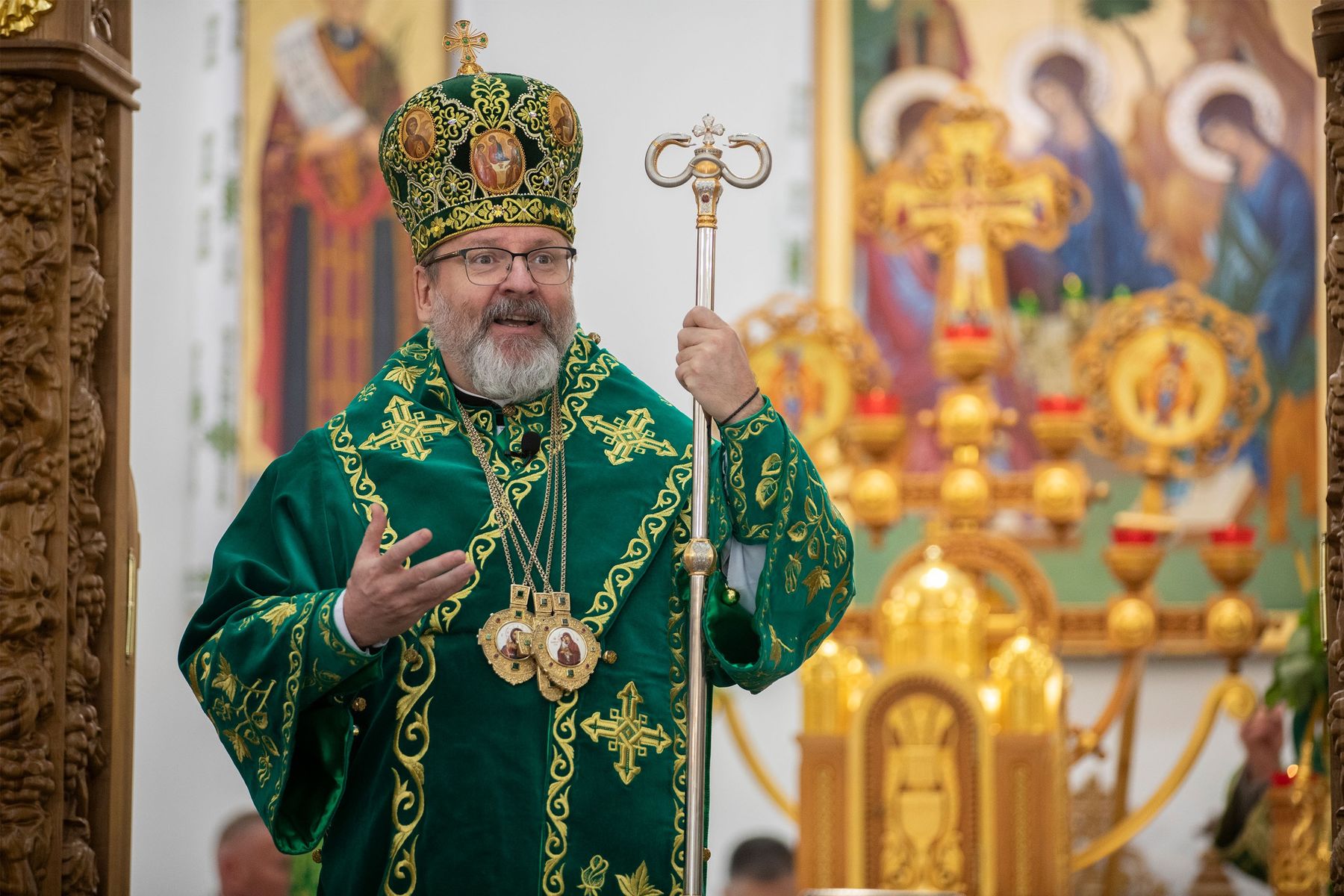 Проповідь Блаженнішого Святослава в понеділок Святого Духа у Київській Трьохсвятительській духовній семінарії УГКЦ у Княжичах