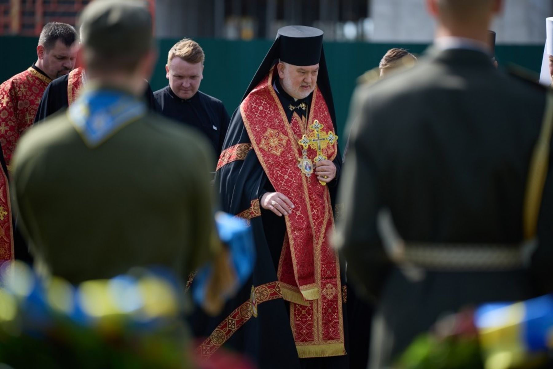 Владика Йосиф Мілян взяв участь у&nbsp;церемонії перепоховання полковника Андрія Мельника та&nbsp;його дружини Софії